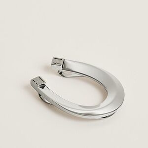 Hermes unisex H logo monogram lucky bill money clip wallet NEW